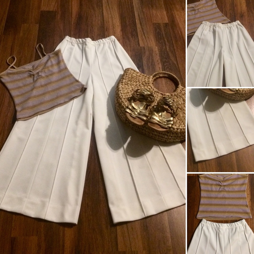 FIRM!!!! Awesome Vintage 70s High Waisted Bells